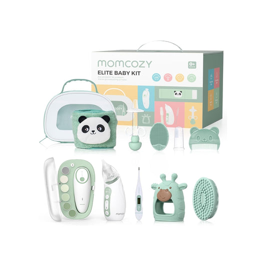 Kit Momcozy Elite para Recién Nacido | Cuidado, Higiene y Salud del Bebé Todo en Uno