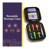 Kit de estimulación motora oral con 6 cabezales intercambiables de textura suave - Special Supplies Buzz Buddy