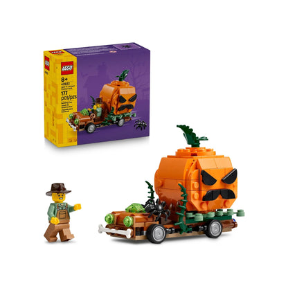 LEGO Camioneta Jack-O'-Lantern | Set de Halloween de 177 Piezas para Niños +8 años