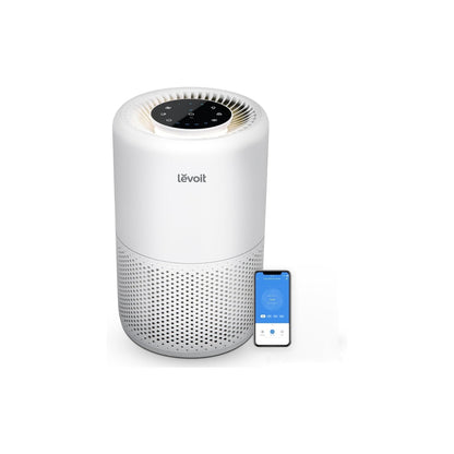 LEVOIT Core 200S-P – Purificador de aire inteligente con filtro HEPA 3 en 1 para dormitorio