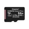 MicroSDXC Kingston Canvas Select Plus SDCS2 - 64GB