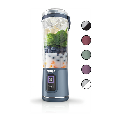 Licuadora Portátil Inalámbrica de 18 oz, Recargable por USB-C, Ideal para Batidos y Smoothies |  Ninja Blast BC151NV
