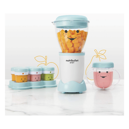 NutriBullet NBY-50100 Baby - Licuadora de alimentos para bebés