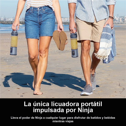 Licuadora Portátil Inalámbrica de 18 oz, Recargable por USB-C, Ideal para Batidos y Smoothies |  Ninja Blast BC151NV