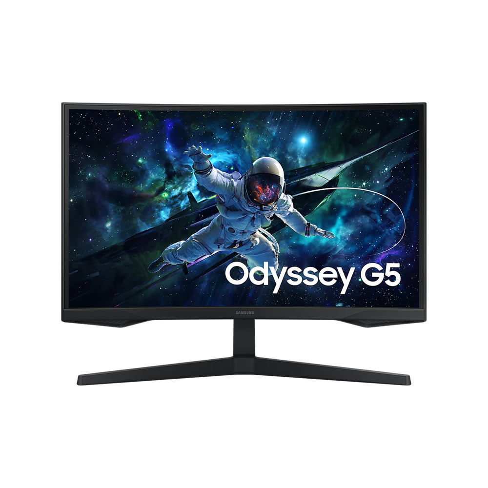 Monitor LED para juegos Samsung Odyssey G5 S27CG552EL 27" Class WQHD Pantalla curva