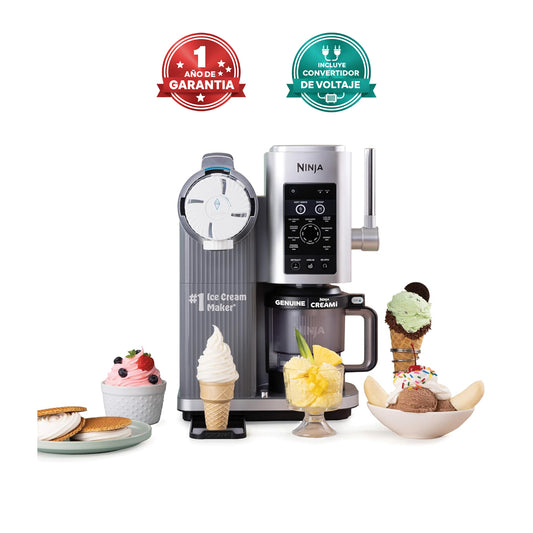 Ninja Swirl CREAMi – Máquina para hacer Helados 13 en 1 | Sirve en Clásico o Suave