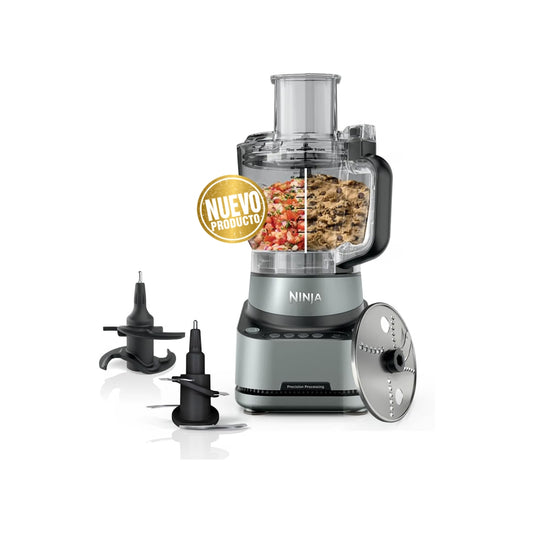 Ninja PrecisionPro Procesador de Alimentos 1000W con Auto-iQ | Mezclador de Masa