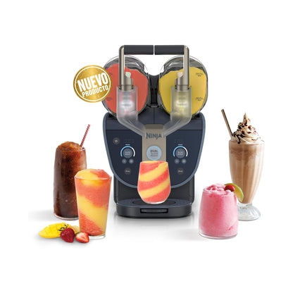 Ninja SLUSHi Twist Máquina de Bebidas Congeladas 2 en 1 | Granizados, Frappés y Bebidas Heladas