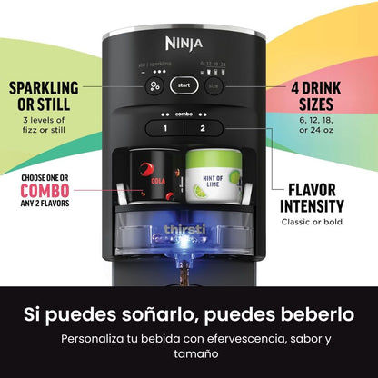 Ninja Thirsti - Creador de Bebidas Gaseosas