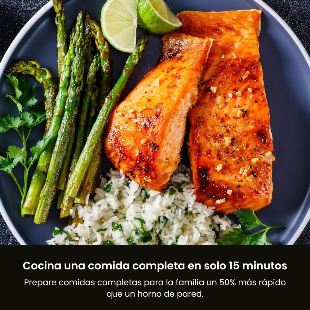 Ninja Combi Multicocina - Horno y freidora de aire, comidas completas en 15 minutos, funciones 14 en 1
