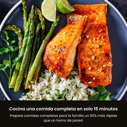 Ninja Combi Multicocina - Horno y freidora de aire, comidas completas en 15 minutos, funciones 14 en 1