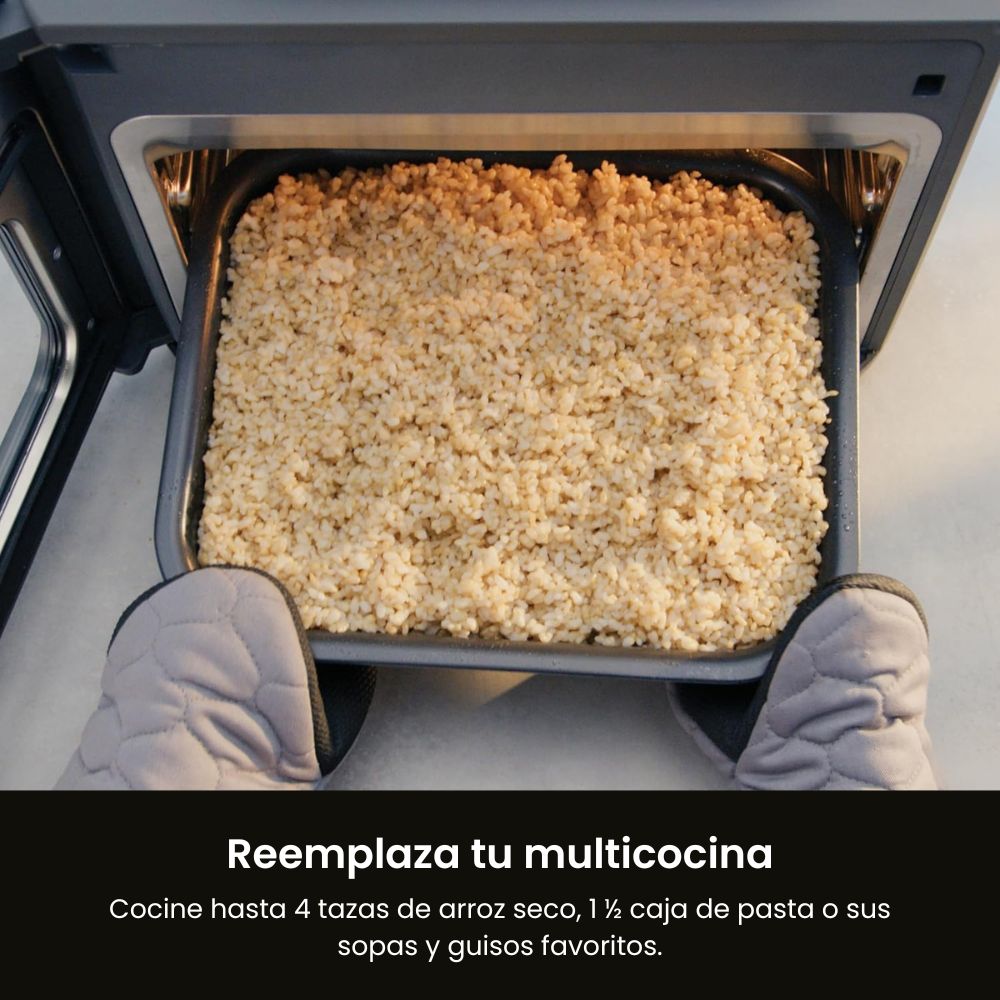 Ninja Combi Multicocina - Horno y freidora de aire, comidas completas en 15 minutos, funciones 14 en 1