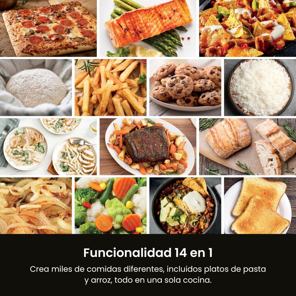 Ninja Combi Multicocina - Horno y freidora de aire, comidas completas en 15 minutos, funciones 14 en 1