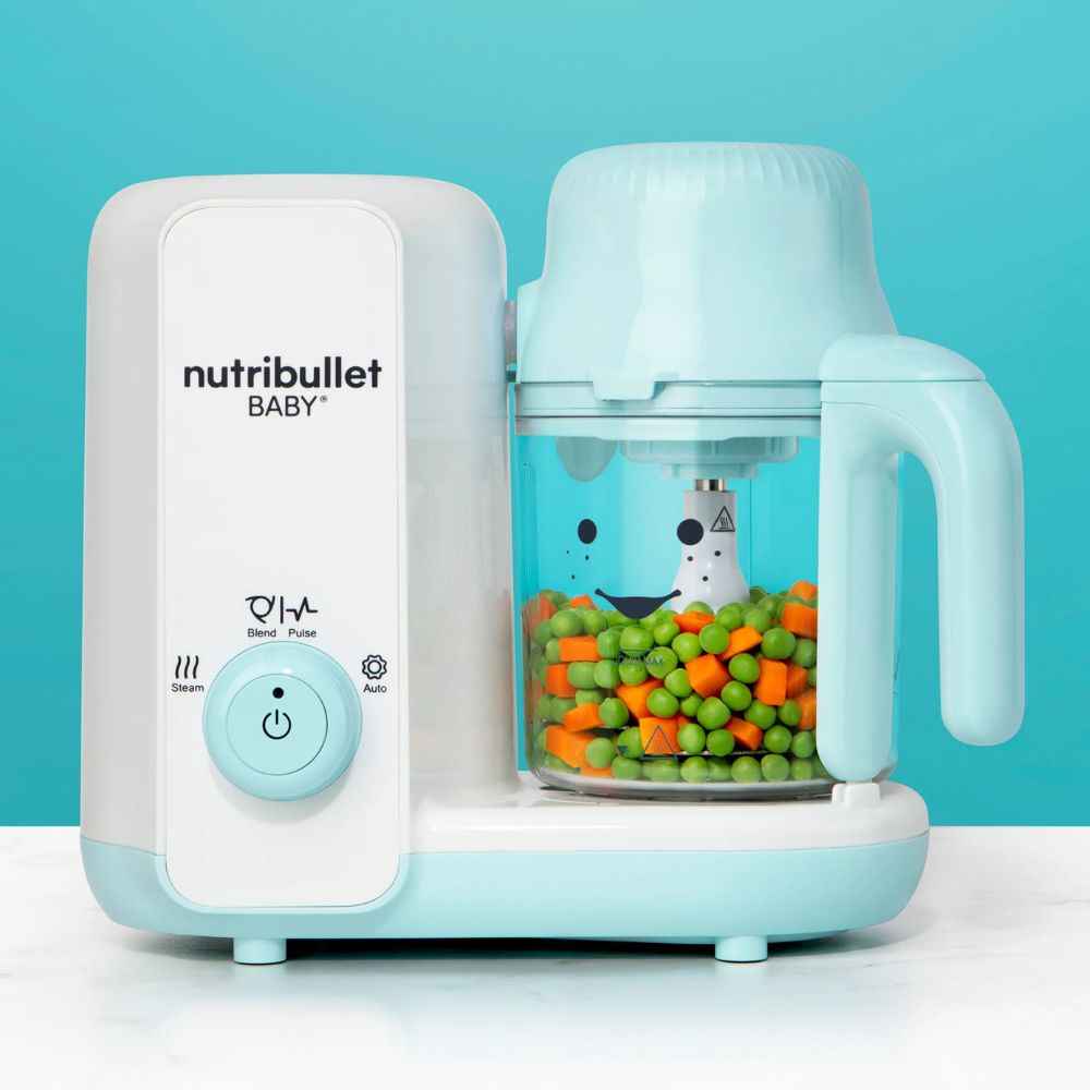Nutribullet Baby todo en 1 - vaporera y licuadora para bebés Nutribullet - Steam + Blend
