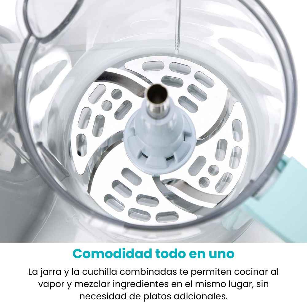 Nutribullet Baby todo en 1 - vaporera y licuadora para bebés Nutribullet - Steam + Blend