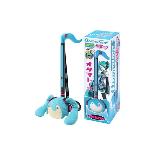 Otamatone Deluxe Edición Hatsune Miku – Instrumento Musical Electrónico | Incluye Peluca Extraíble y Correa Temática
