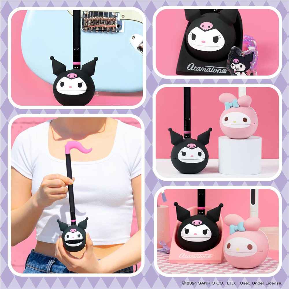 Otamatone Edición Especial Kuromi – Instrumento Musical Electrónico
