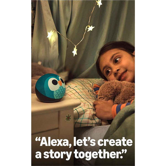 Parlante Echo Dot Kids Diseño de Owl