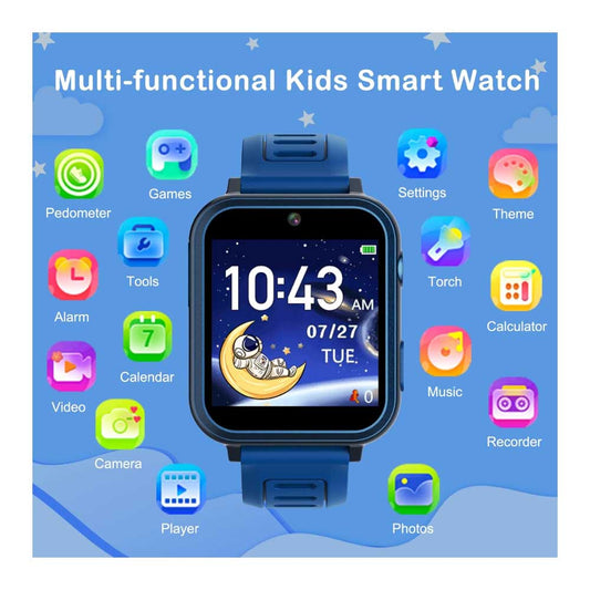 Reloj inteligente para niños con 24 juegos - Phyulls