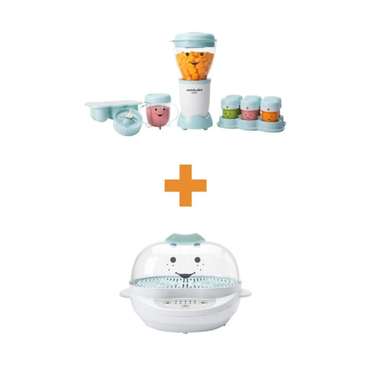 COMBO NUTRIBULLET BABY: VAPORERA + LICUADORA