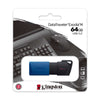 Unidad flash Kingston DataTraveler Exodia M DTXM - 64GB - Negro, Azul