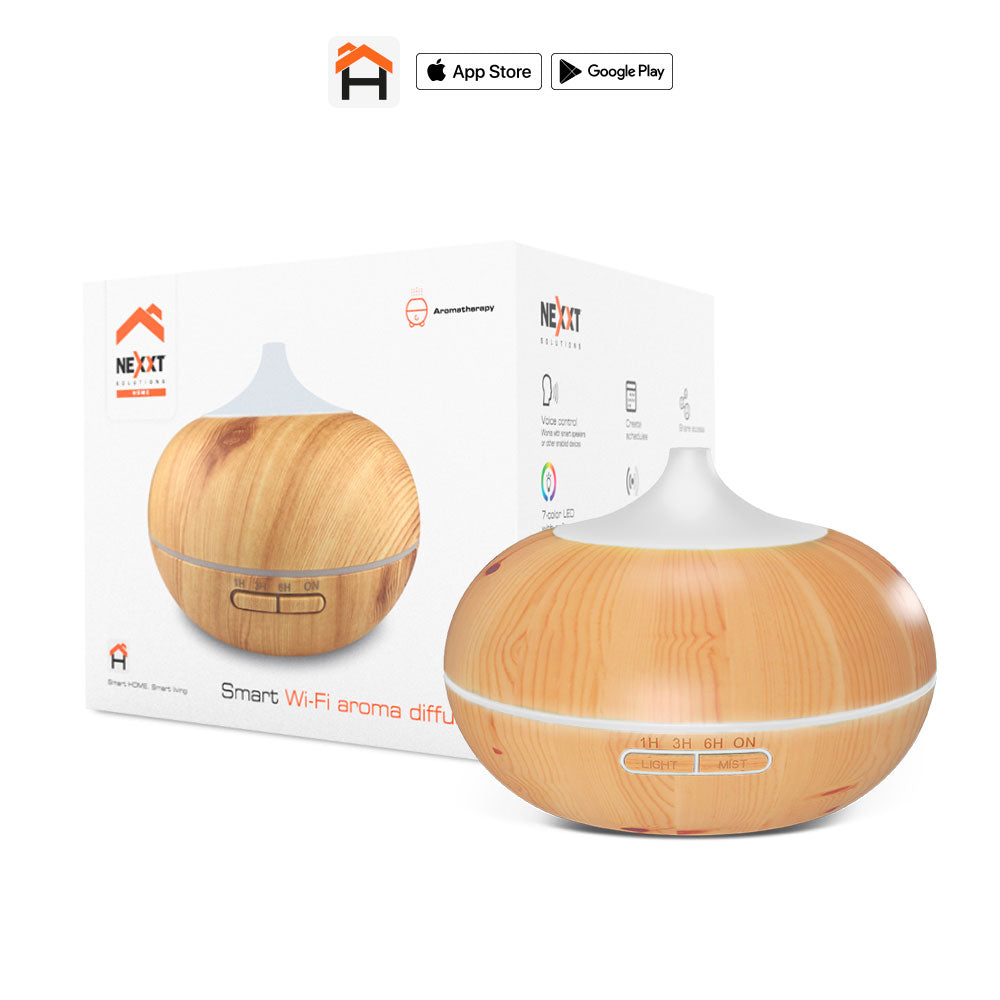 Difusor de aroma inteligente - Nexxt Solutions Connectivity Aroma Diffuser - smart wi-fi LED