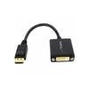 Adaptador de Video DisplayPort a DVI - Conversor DP - Convertidor Pasivo Externo - 1 x 29-pin DVI Digital Video