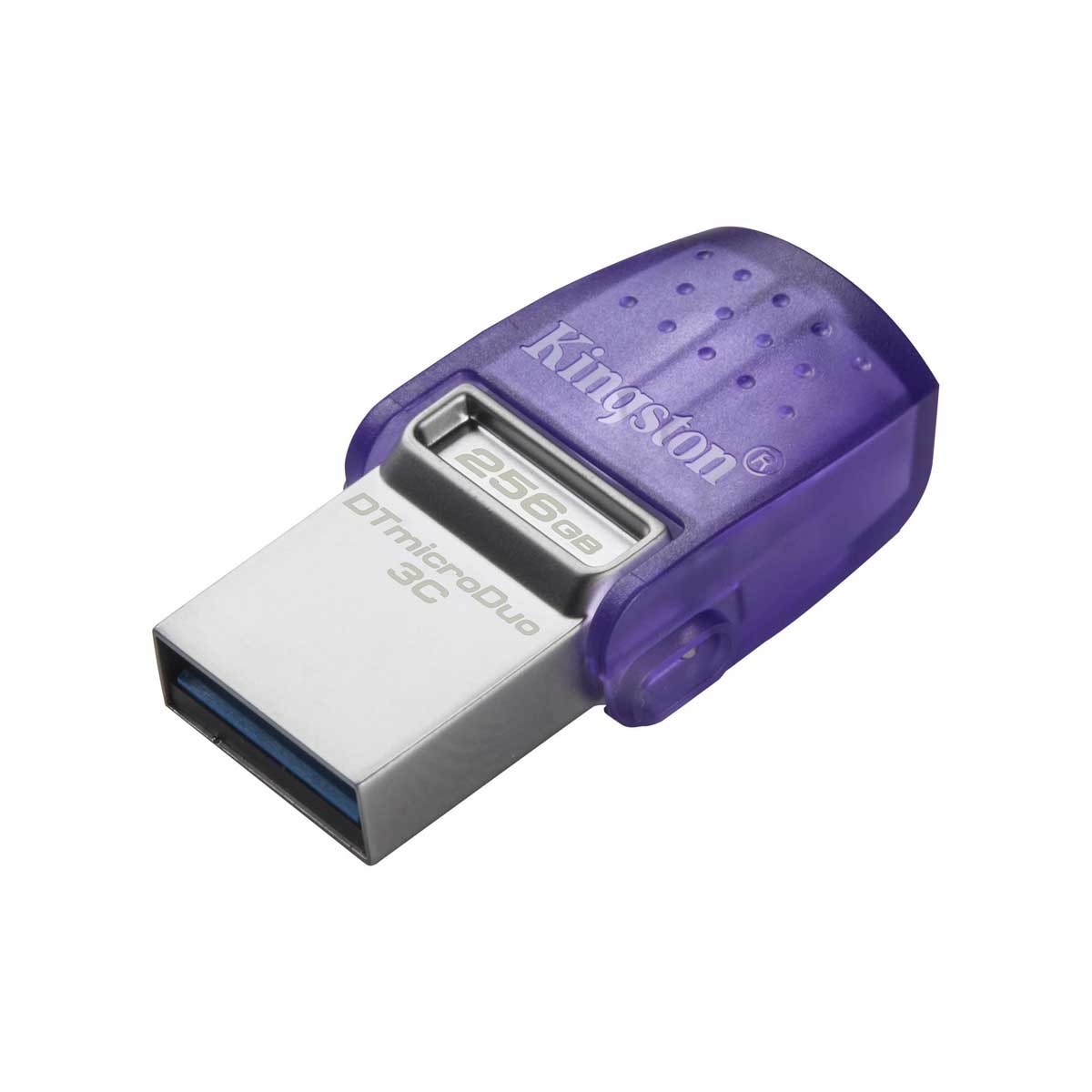 Unidad flash Kingston DataTraveler microDuo 3C DTDUO3CG3 - 256GB - Violeta