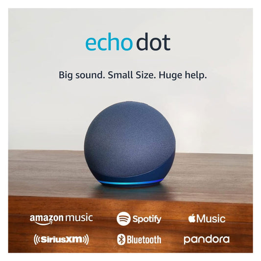 Parlante Amazon Echo Dot 5ta Generacion - Parlante inteligente con Alexa | Azul
