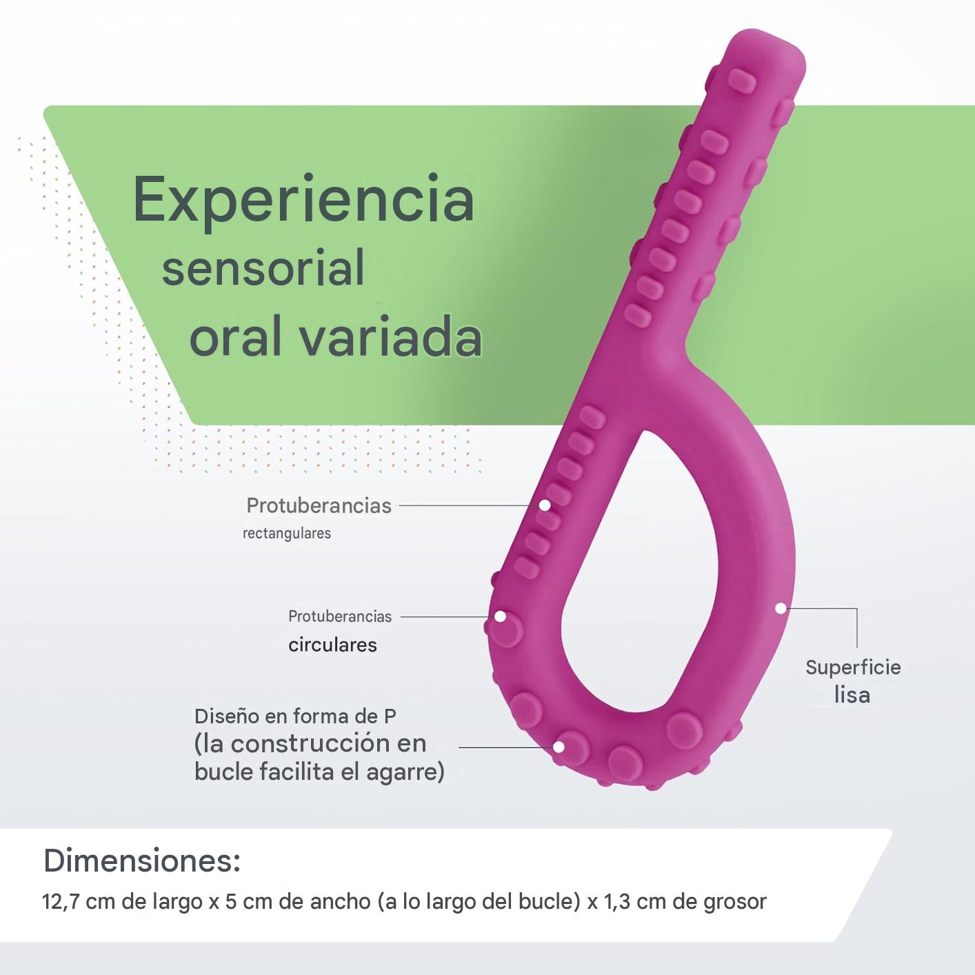 Juguete Sensorial Masticable con textura para estimulación oral - ARK
