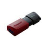 Unidad flash Kingston DataTraveler Exodia M DTXM - 128GB - Rojo, negro