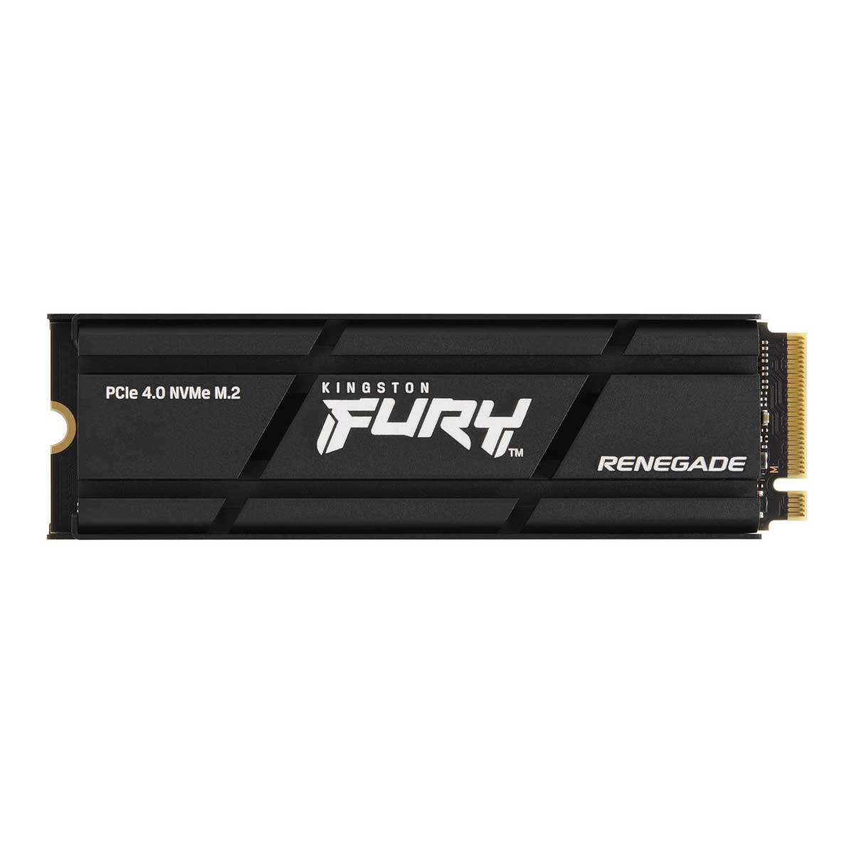 Kingston Unidad de estado sólido FURY Renegade - 2TB SSD NVMe PCIe 4.0 con disipador térmico