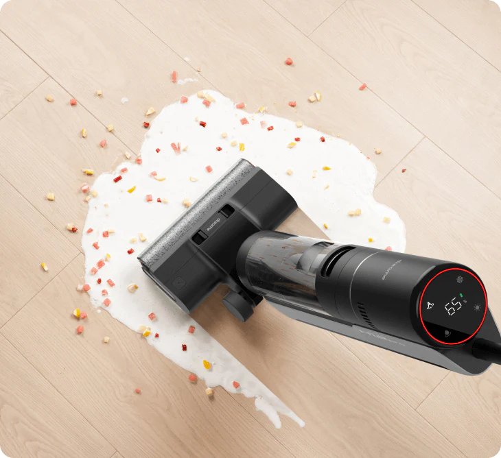 DREAME H12 PRO - Aspiradora y trapeador inalámbrico todo en uno, limpiador inteligente para suelos duros