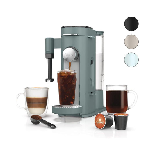 Cafetera de una sola porción, compatible con cápsulas K-Cup - Ninja Pods & Grounds Specialty