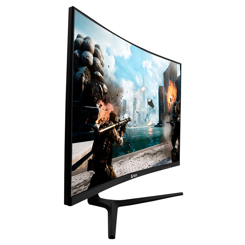 Monitor curvo Teros TE-2731S, 27" VA, 100Hz, 1920x1080, Full HD, HDMI, VGA, VESA, FREESYNC