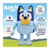 Peluche parlante, interactivo, canta, 9 frases diferentes - Bluey