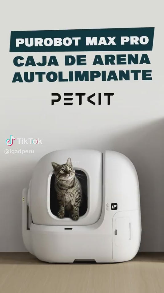 Caja de Arena Inteligente - PETKIT PUROBOT MAX PRO