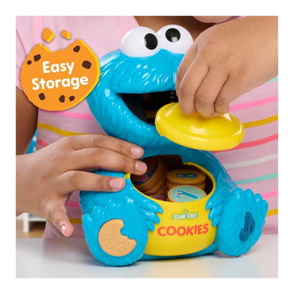 Just Play Tarro de conteo de galletas de Plaza Sésamo, más de 20 frases y sonidos