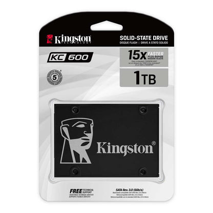 Kingston Unidad de estado sólido KC600 - 2.5" Interno - 1TB - SATA (SATA/600)