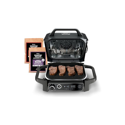 Parrilla 7 en 1 + Ahumador + Freidora de Aire - Ninja Woodfire OG701